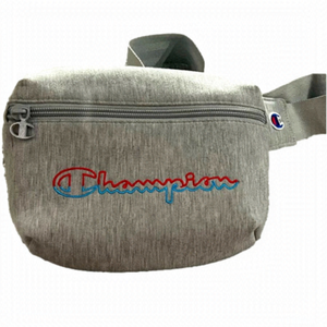 𝅺CHAMPION Light Grey Embroidered Belt Bag, VGUC